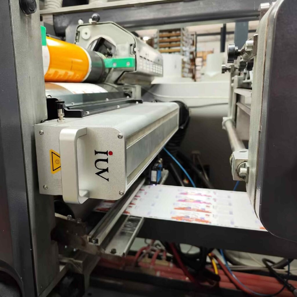La scelta ideale per la stampa di etichette premium Systèmes de polymérisation par LED