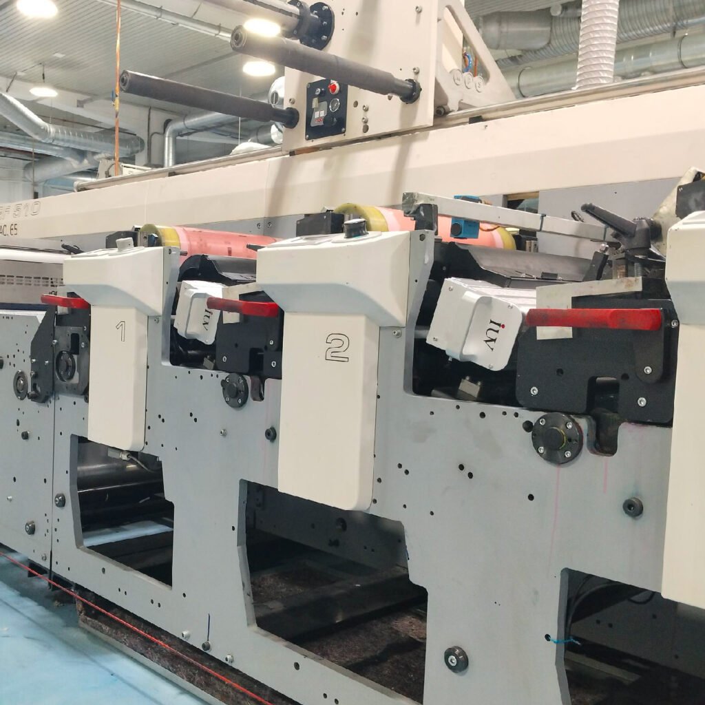 Flexographie et soluzioni UV LED : une combinaison pour des tirages rapides et propres